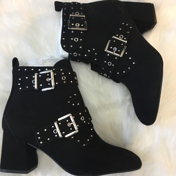 Rebecca Minkoff Shoes - Rebecca Minkoff Logan Studded Booties - NWT